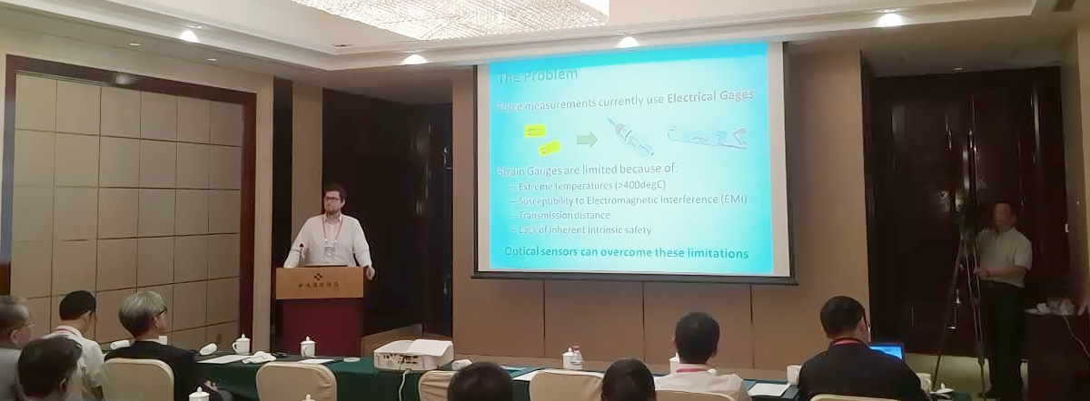 Nicholas Burgwin presenting at the 2017 International Conference on Innovation and Entrepreneurship in Jinhjiang, China.